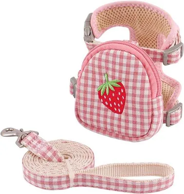 Produktbild von Famanu Katzenharness Set mit verstellbarem Katzenleinen und Rucksack - für Katzen und kleine Hunde
