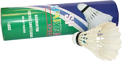 Produktbild von SPARTAN Natur Feder Feder-Badminton-Federbälle