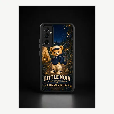 Image de Coque de protection pour Samsung A54, étui de téléphone avec motif noir – LUNØIR ©