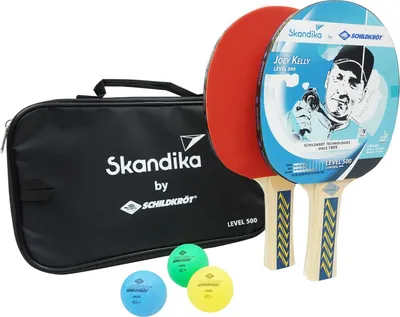 Produktbild von SKANDIKA Tischtennisschläger-Set mit 3 Bällen