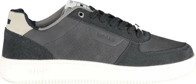 Produktbild von Moderner, blauer Herrensportschuh mit Kontrastdetails und Komfort