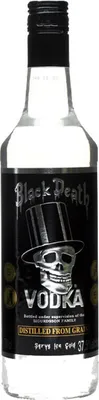 Produktbild von Black Death Vodka 700ml 37,5% Vol.