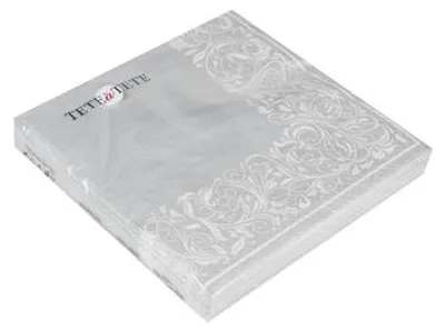 Image de Serviettes élégantes Tan, 20 pièces