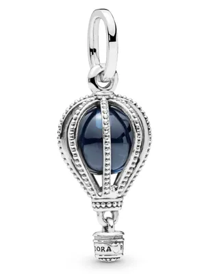 Produktbild von PANDORA Charm Anhänger798064NMB Blue Hot AirBalloon Silber blaue Perle Heißluftballon