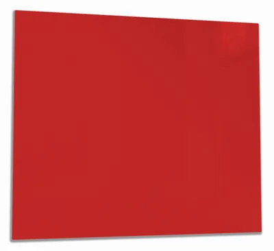 Produktbild von Wallario Herdabdeckplatte aus Glas, Größe 60 x 52 cm 1-teilig, Motiv Rot