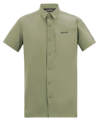 Image de Regatta - T-shirt "Travel Light" pour hommes, anti-moustiques, manches courtes, modèle RG13478 (5XL) (vert sauge)