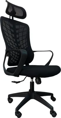 Obrázok produktu pre Kancelárska stolička, nastaviteľná otočná kancelárska stolička, ergonomická KB108 čierna