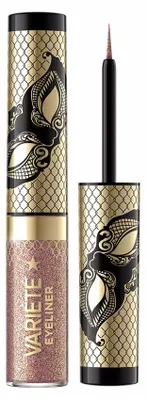 Immagine prodotto di Eveline Cosmetics Variete – eyeliner, a lunga tenuta, waterproof, Tonalità 01 - Sparkle Gold – Pack da 3