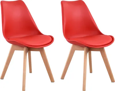 Image de Happy Garden CHA04R, Rouge, Adulte, 150 kg, 490 mm, 810 mm, 45,5 cm