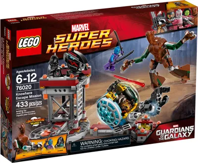 Zdjęcie produktu dla LEGO Marvel Super Heroes Knowhere Escape Mission, Zestaw do budowania, 6 lat(a), 433 szt.