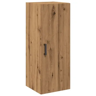 Image de Armoire murale chêne artisanal 34,5x34x90 cm bois d'ingénierie