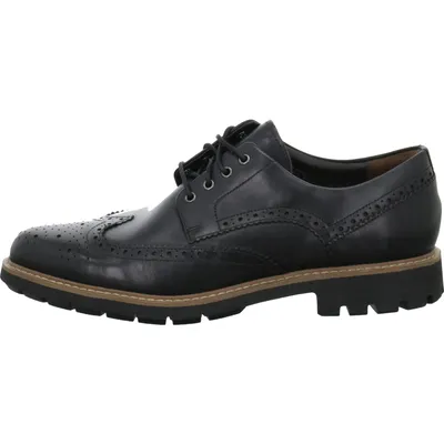 Produktbild von Clarks Business-Schnürschuhe Batcombe Wing Schwarz Herren