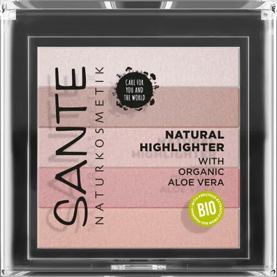Obrázek produktu pro SANTE 40381, Prášek, Růžová, Rose, Zářivý lesk, 7 g, Ženy