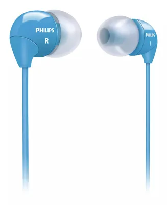 Obrázok produktu pre Philips SHE3590BL/10, Kábel, 12 - 23500 Hz, Hudba, Slúchadlá, Modrá