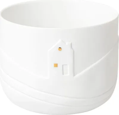 Produktbild von Räder Schneetag Teelicht Schlittenspuren H.7cm, D.9cm