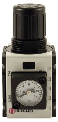 Produktbild von Riegler Druckregler »FUTURA-mini«, Kompaktmano., BG 0, G 1/4, 0,1-4 bar