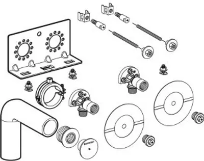 Produktbild von Geberit 461199001 GIS Set Bambini Waschtisch für