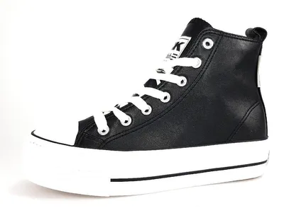 Produktbild von British Knights Kaya Mid Damen Sneaker in Schwarz, Größe 38