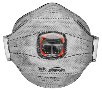 FFP3 Faltmaske mit Ventil, 10 Stück, weiß, M-L