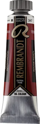 Zdjęcie produktu dla Tubka farby olejnej Rembrandt 15 ml Indian Red 347