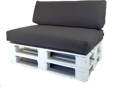Produktbild von Rückenkissen MH-UQ-01 120x40x10/20 cm Dunkelgrau