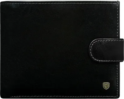 Produktbild von Rovicky Portemonnaie aus Leder für Männer N01L-RVT schwarz One size