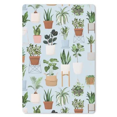 Produktbild von MuchoWow® Mauspad Mousepad Pflanzen - Blumentopf - Hängender Blumentopf 40x60 cm - Mousepads - Maus Mat - Pad - Mausunterlage - Schreibtisch Accesoire