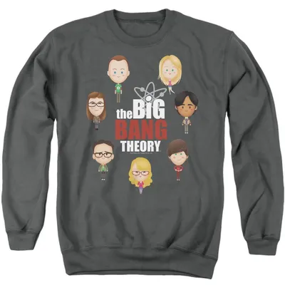 Immagine prodotto di Felpa con cappuccio "Big Bang Theory" – unisex, per uomo/donna, modello TV40487 (taglia M), colore antracite