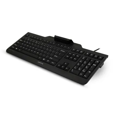Produktbild von CHERRY KC 1000 SC, Volle Größe (100%), Kabelgebunden, USB, QWERTY, Schwarz