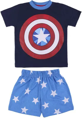 Produktbild von Captain America Avengers 4 Kurzer Pyjama