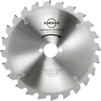Immagine prodotto di Lama circolare HW, precisione 216x2,8x30mm Z24 W-neg.