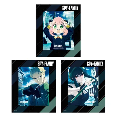 Produktbild von Sakami Merchandise Spy x Family 3D-Effekt Karten im Rahmen 3er Set 17 x 13 cm