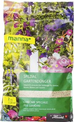 Produktbild von Manna Spezial-Gartendünger 2 kg für ca. 20 m²