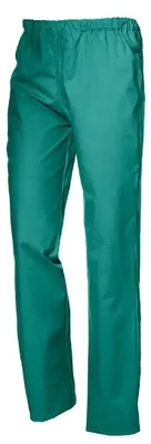 Productafbeelding van Sir Safety Cardio werkbroek voor heren, gemaakt van 100% katoen met elastische tailleband, maat 66, kleur groen