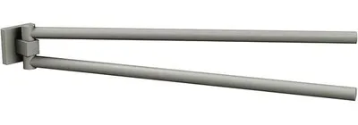 Image de Allibert LOFT-GAME Porte-serviettes avec 2 barres pivotantes - Laqué mat gris - Suspendu