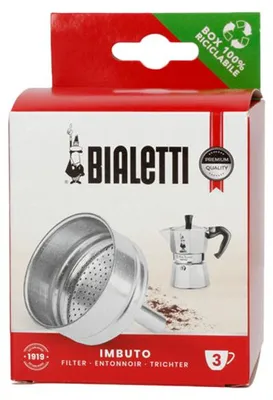 Produktbild von Bialetti 0800103, Kaffeefilter, Silber, Metall, 1 Stück(e)