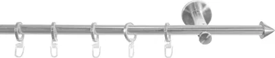 Produktbild von SN Deco - Stilgarnitur Pisa, 16 mm, 1-lauf edelstahl optik, 200 cm