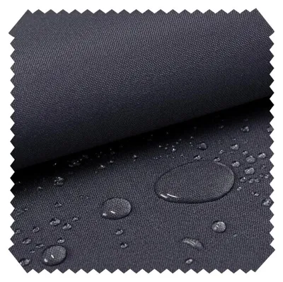 Produktbild von novely® OXFORD SUNSET 420D - UV-Beständiger Polsterstoff - Wasserdichter Outdoor-Stoff - Polyester Möbelstoff - Pflegeleichte Meterware 1lfm - Farbe: 40 Dunkelgrau Graphit DGP Dark Graphite