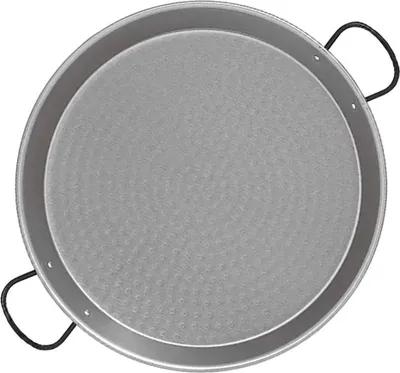 Immagine prodotto di Padella per paella tradizionale in acciaio lucido ø30cm (4 persone). vaello