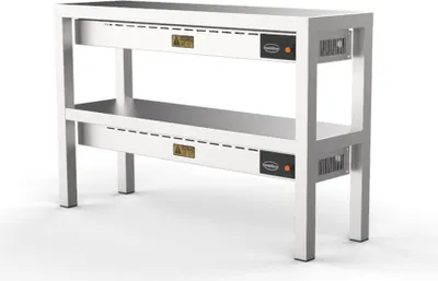 Obrázok produktu pre Keramická vyhrievaná pracovná doska, 2 úrovne, 1200 W, so 6 ohrievačmi po 250 W