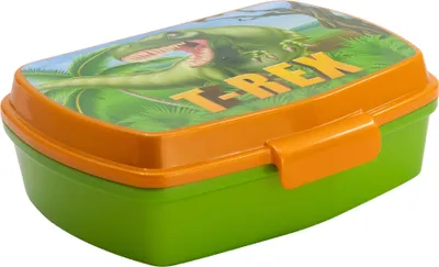 Zdjęcie produktu dla Pojemnik na lunch dla dzieci T-REX - pojemnik na lunch szkolny