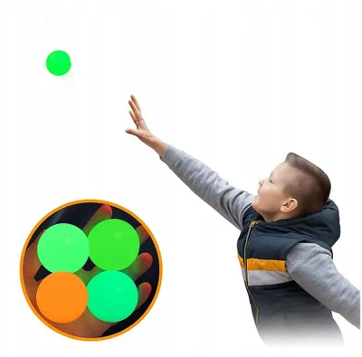 Produktbild von Leuchtender Stressball Knetball Kugel Spiel für Kinder