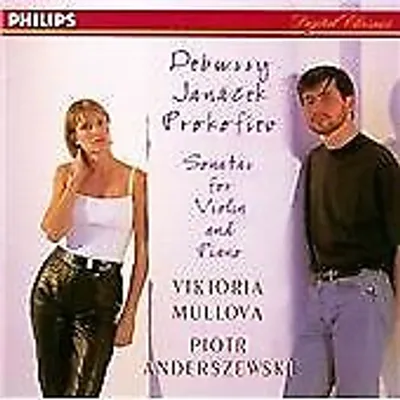 Obrázok produktu pre Anderszewski Mullova : Debussy/Janacek/Prokofiev - husľová sonáta CD