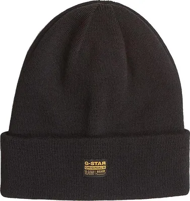 Produktbild von G-star Effo Long Mütze Schwarz Schwarz One Size