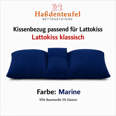 Produktbild von Kissenbezug passend für Lattoflex Lattokiss 35 × 80 cm, KI-generiertes Bild