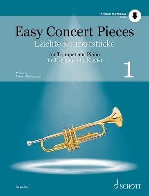 Zdjęcie produktu dla Easy Concert Pieces Band 1. Trompete und Klavier
