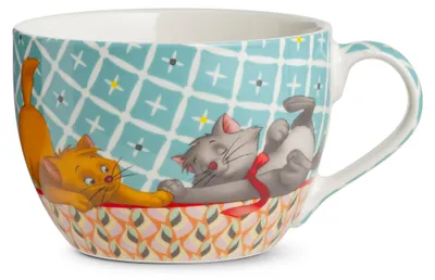 Immagine prodotto di Mug Caffè Cappuccino Disney Home Dumbo Principessa Gatti