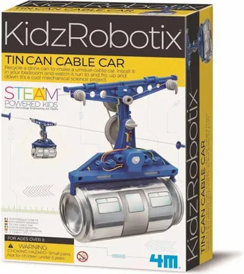 Produktbild von Roboterbausatz - Tin Can Cable Car, Kidz Robotix