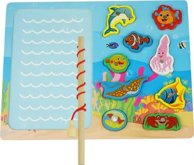 Produktbild von Familien-Arcade-Spiel Angeln + 2-in-1-Puzzle
