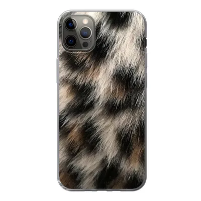 Produktbild von MuchoWow® Handyhülle Schutzhülle Hülle für iPhone 13 Pro Max Nahaufnahme Pantherdruck Silikon Softcase Handy Hülle - Mobiltelefon